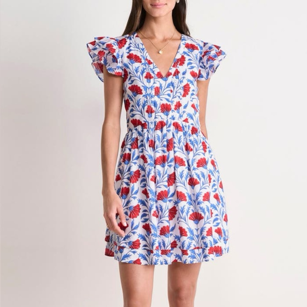 Nora Floral Vineyard Vines dress